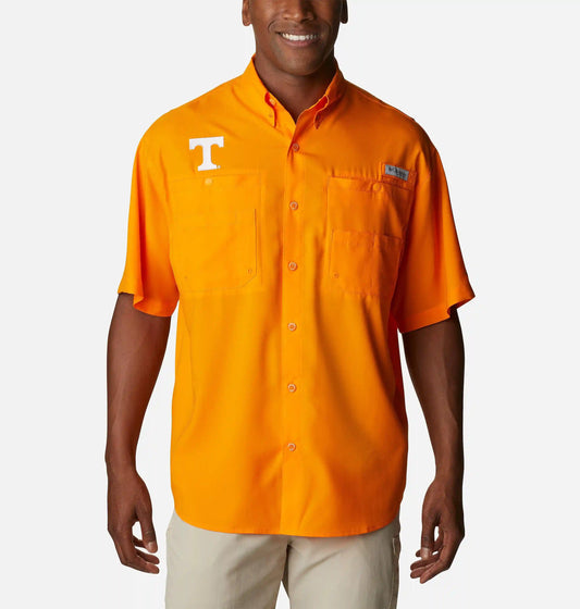 Men's Collegiate PFG Tamiami Short Sleeve Shirt - Tall - Tennessee
