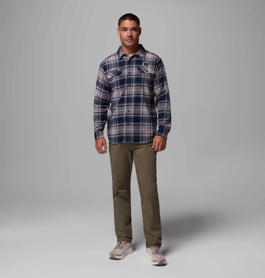 Men's Collegiate Flare Gun Flannel Long Sleeve Shirt - Penn State