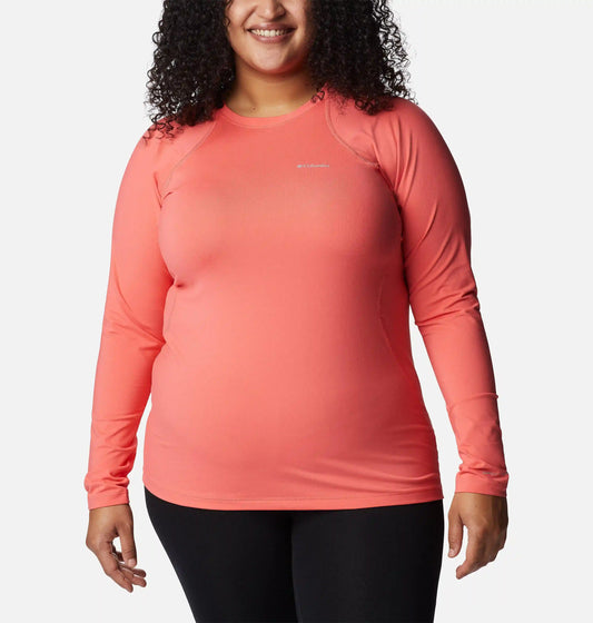 Women’s Omni-Heat Midweight Baselayer Crew - Plus Size