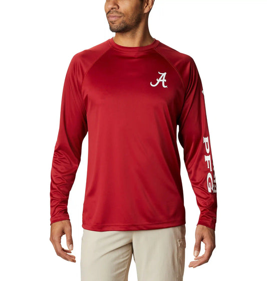 Men's Collegiate PFG Terminal Tackle Long Sleeve Shirt - Tall - Alabama
