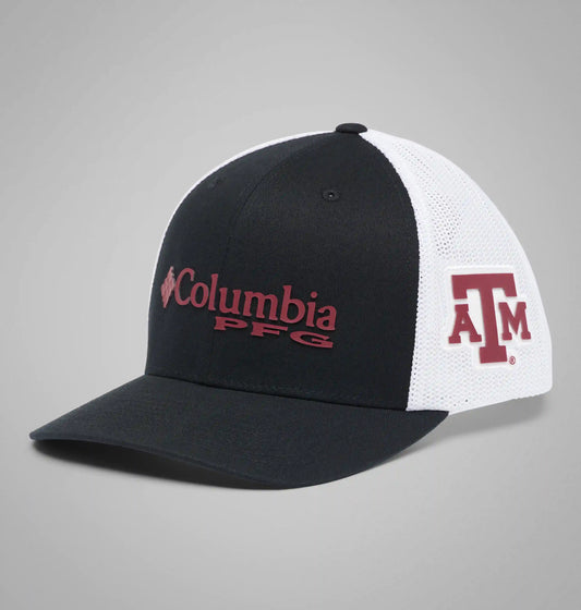 PFG Mesh Snap Back Ball Cap - Texas A&M