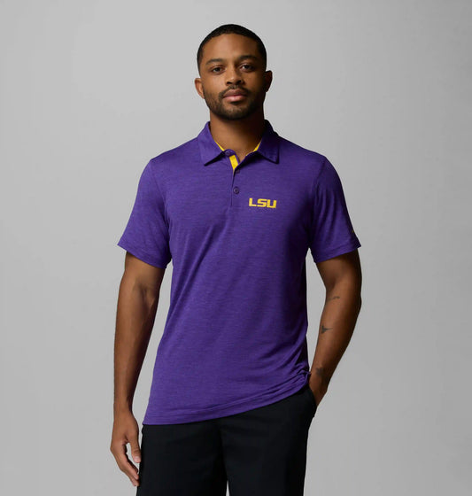 Men's Collegiate Tech Trail Polo - LSU