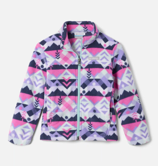 Girls' Toddler Castle Dale Printed Full Zip Fleece Jacket