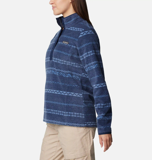 Women's Benton Springs Printed Half Snap Fleece Pullover