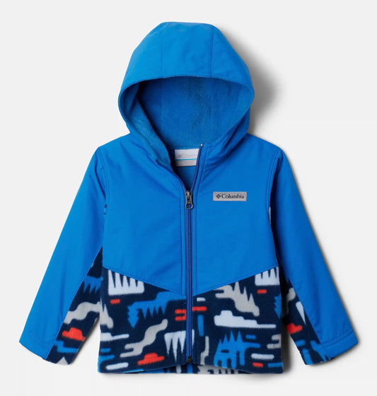 Toddler Steens Mt II Overlay Hooded Fleece Jacket