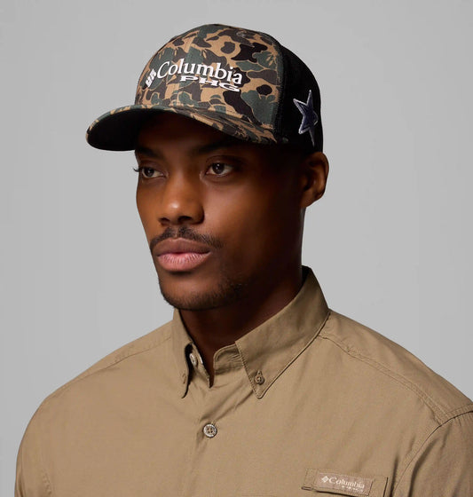 Collegiate PHG Camo Mesh Ball Cap - Dallas Cowboys
