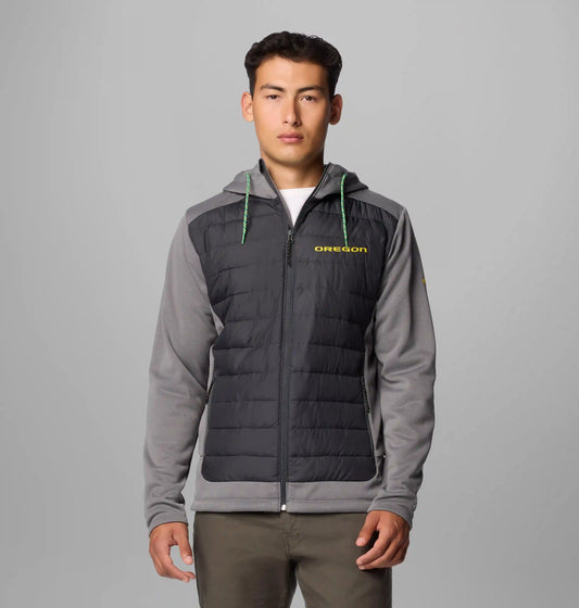 Men's Collegiate Out-Shield Hybrid Hoodie - Oregon
