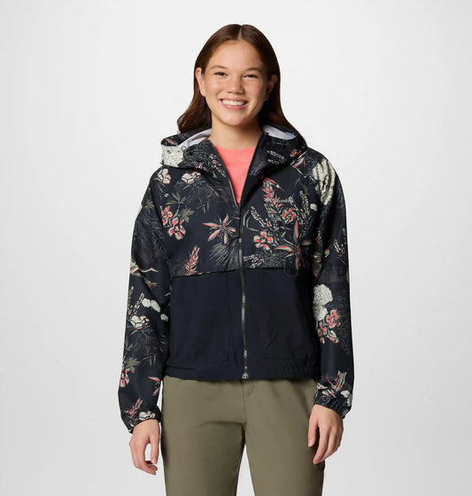 Women's Spire Valley Printed Windbreaker
