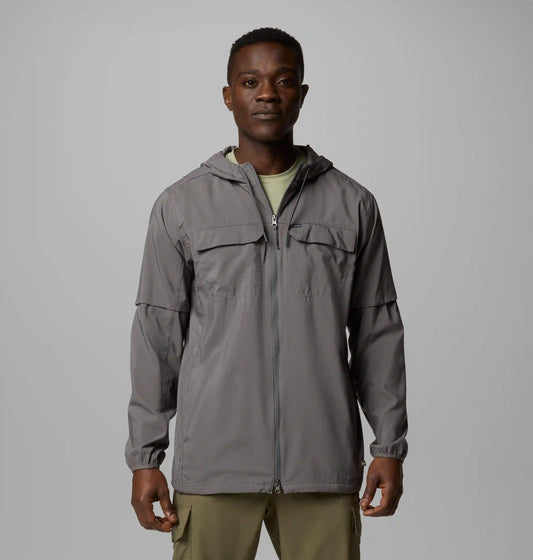 Men's Skien Valley Hooded Long Sleeve Shirt