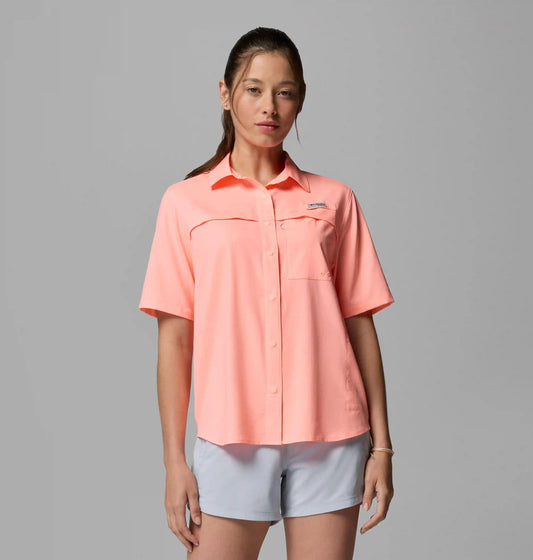 Women's PFG Castback Woven Short Sleeve Shirt