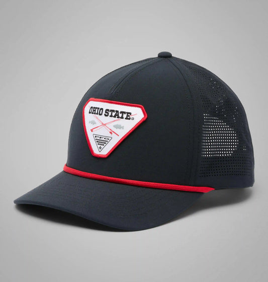Collegiate PFG Tidal Pursuit 110 Snapback - Ohio State
