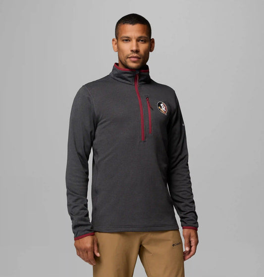Men's Collegiate Essential Hike Grid Fleece Half Zip - Florida State