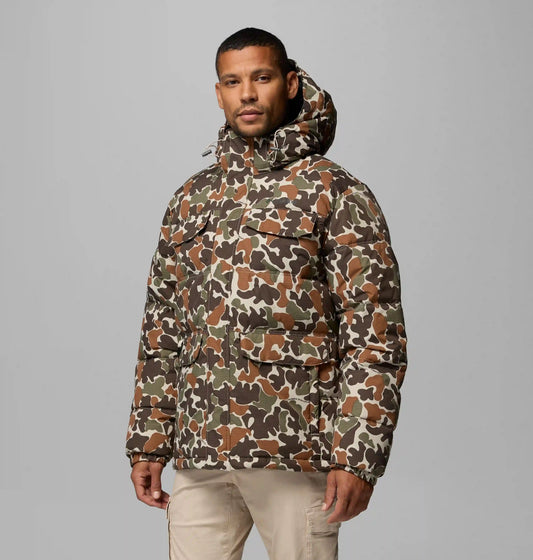 Landroamer Printed Puffer Jacket
