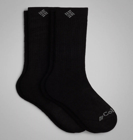 Men's Wool Crew Socks - 2 Pack