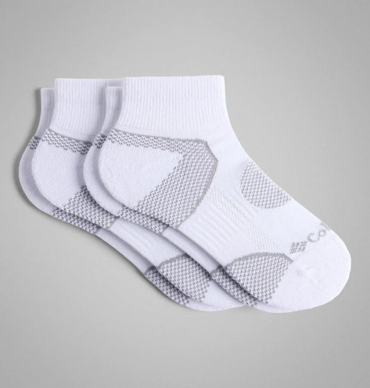 Balance Point Walk Quarter Socks - 2 Pack