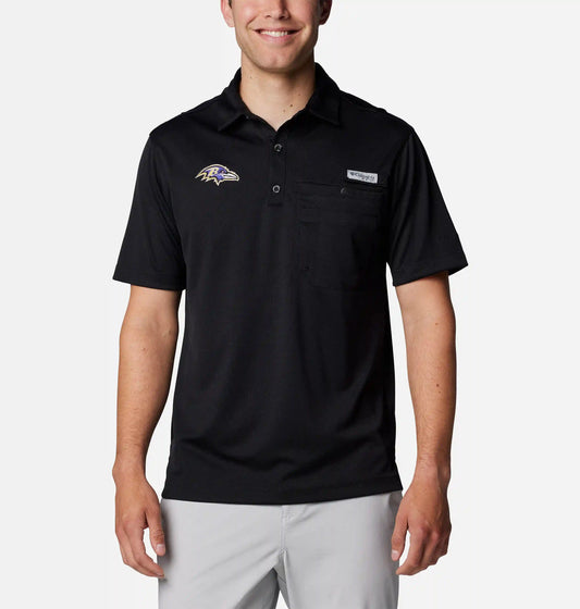 Men's PFG Flycaster Pocket Polo